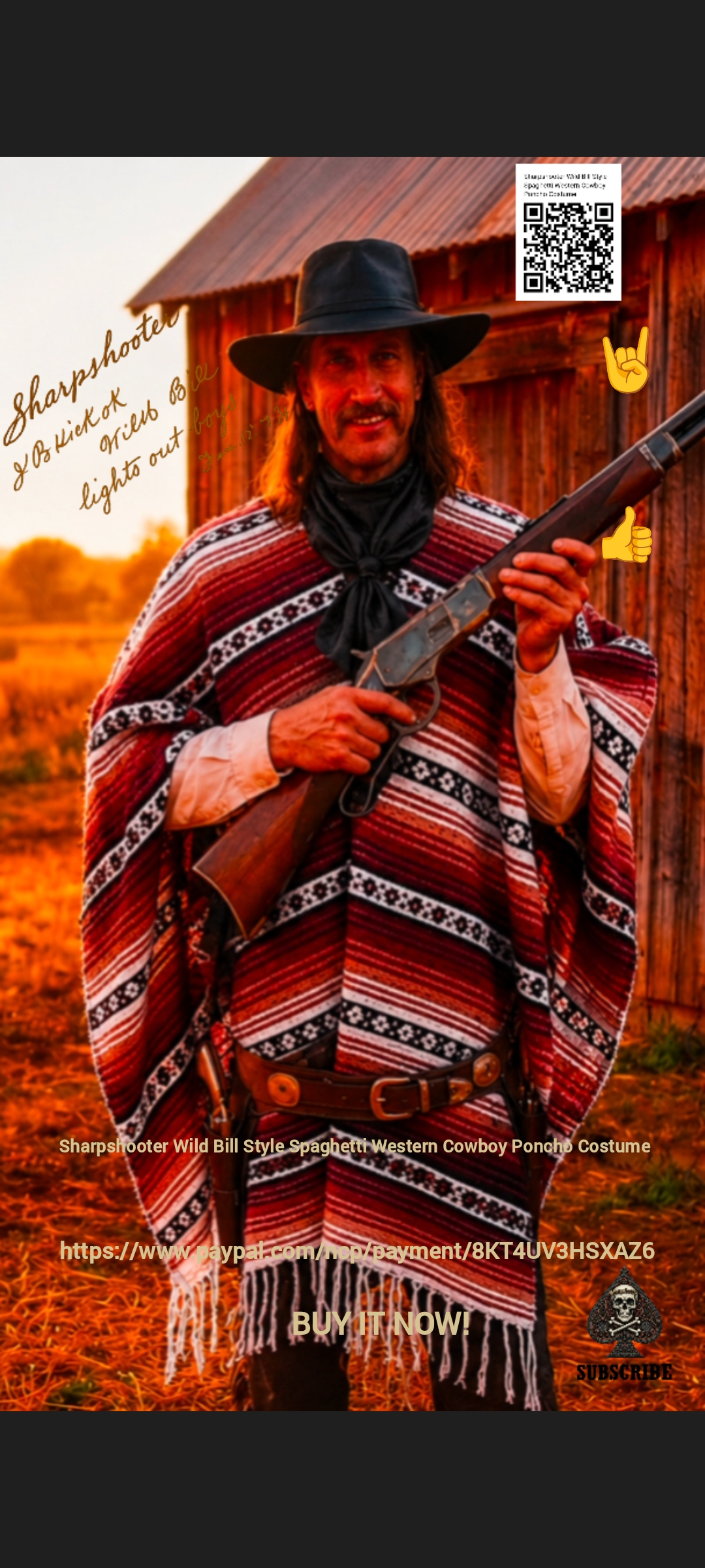 Sharpshooter-Wild-Bill-Style-Spaghetti-Western-Cowboy-Poncho-Costume (9)